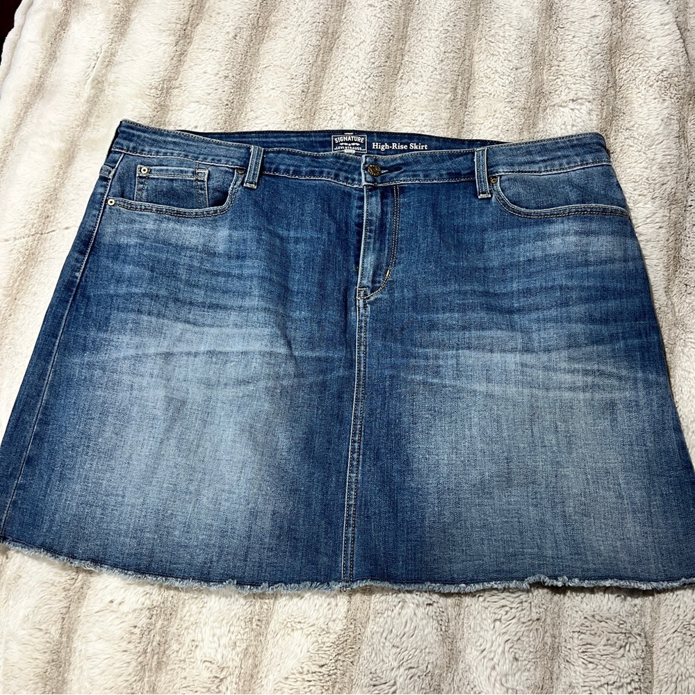 Denim Blue Skirt